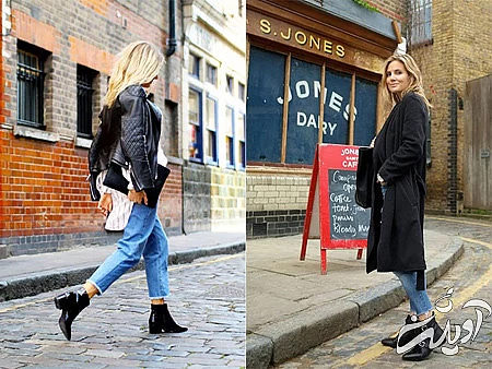 ست بوت با شلوار جین,راهنمای ست کردن شلوار جین با بوت